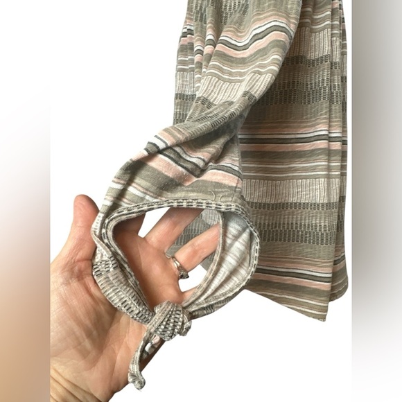 Point Zero off the shoulder stripe knit loose fitting top - Picture 6 of 12